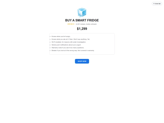 pages/fridgecorp screenshot