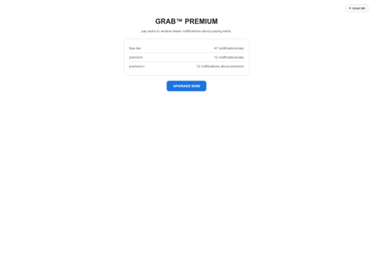 pages/grabpremium screenshot