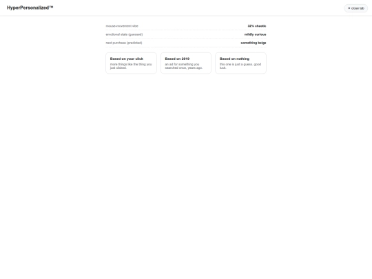 pages/hyperpersonalized screenshot