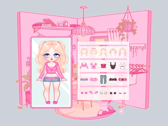 dressup screenshot