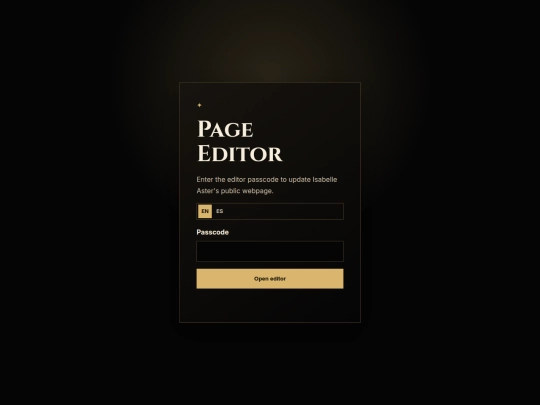 admin screenshot
