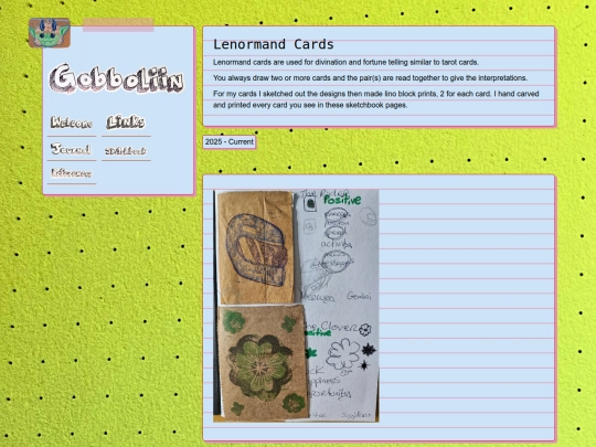 Lenormand screenshot