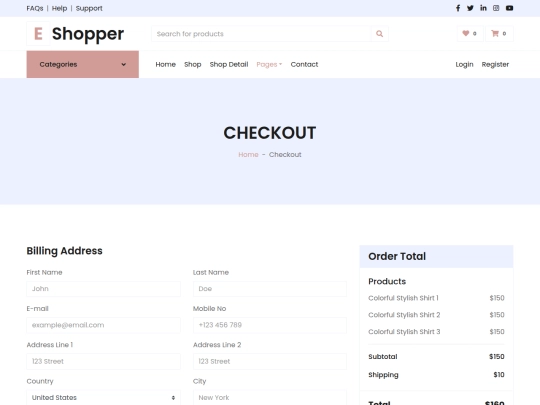 checkout screenshot