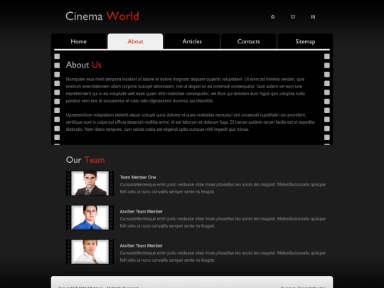 cine/about-us screenshot