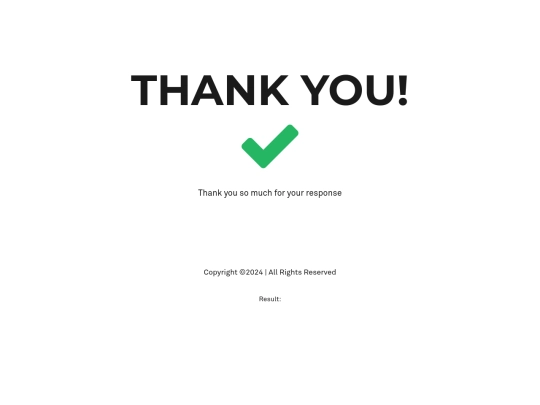 thankspage screenshot