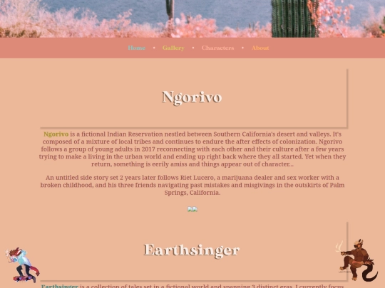 projects screenshot