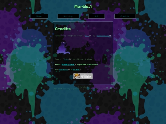 credits screenshot