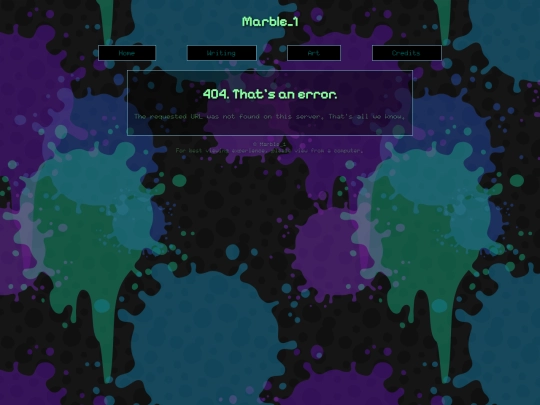 not_found screenshot