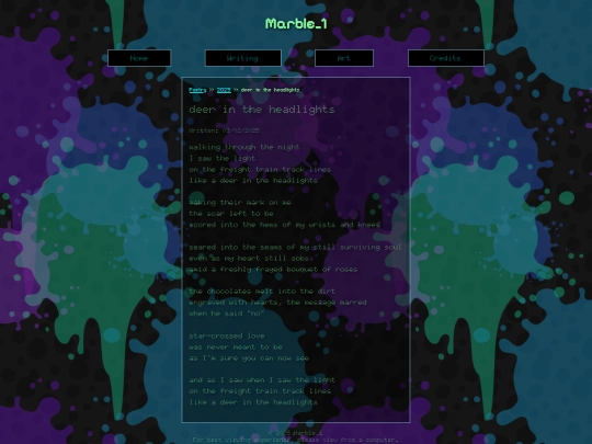 writing/poetry/2025/deerintheheadlights screenshot