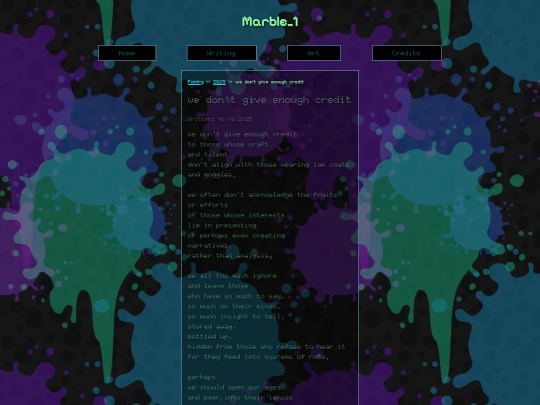 writing/poetry/2025/wedontgiveenoughcredit screenshot