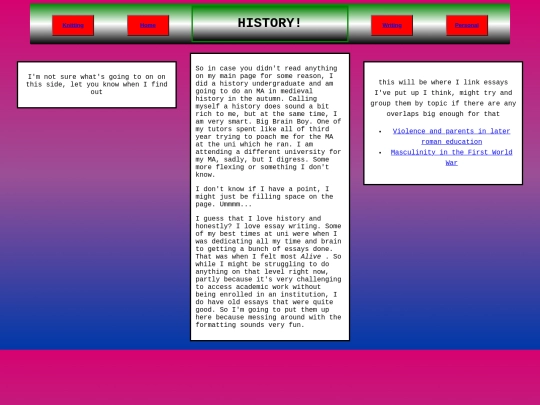 historypage screenshot