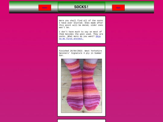knittingsocks screenshot