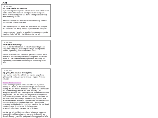 blog screenshot