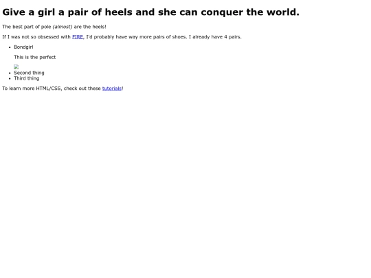 pole/heels screenshot