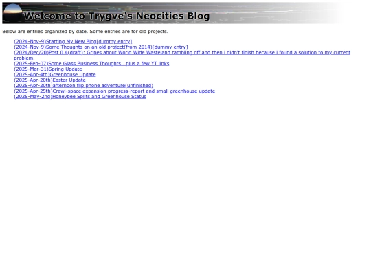 blog screenshot