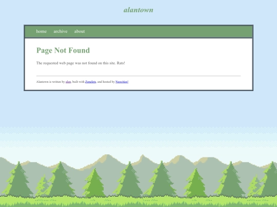 not_found screenshot