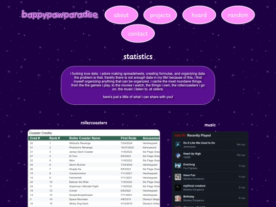 stats screenshot