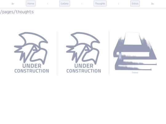 pages/thoughts screenshot