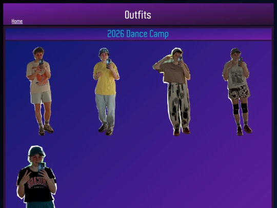 Pages/Outfits screenshot