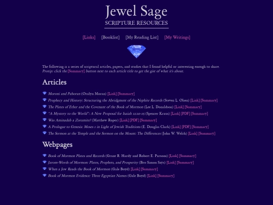 readinglist screenshot
