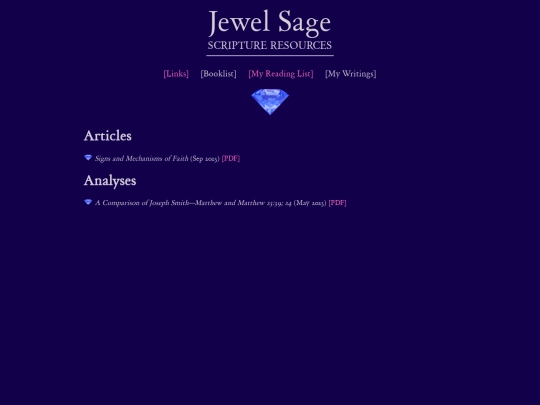 writings screenshot