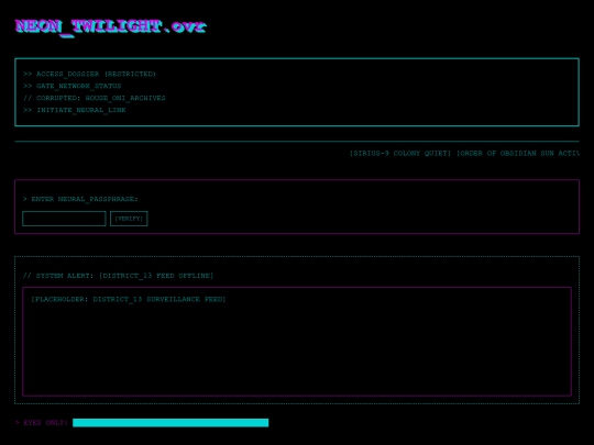 NeonTwilightTest screenshot