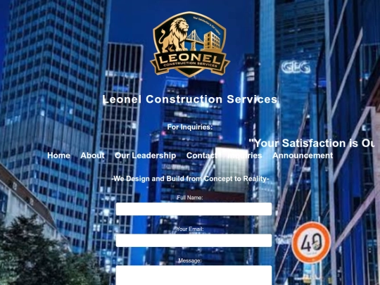 contactform screenshot