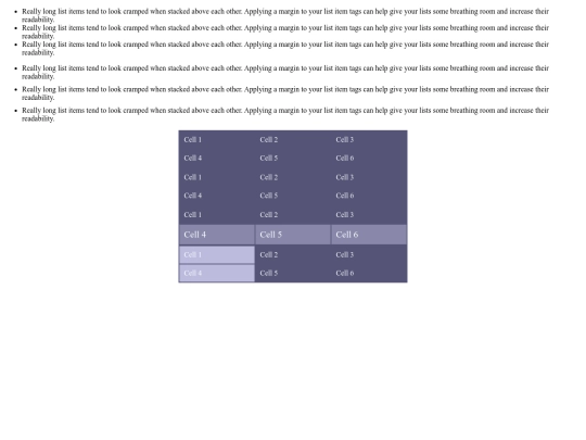 Beautification/improvinglists screenshot