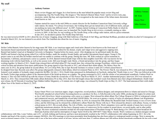 mystaff screenshot