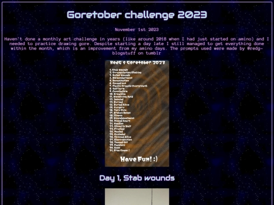 goretober screenshot