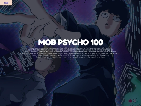 mob psycho 100 screenshot