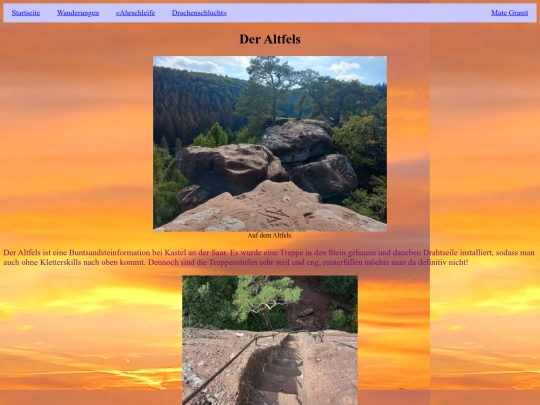Altfels screenshot