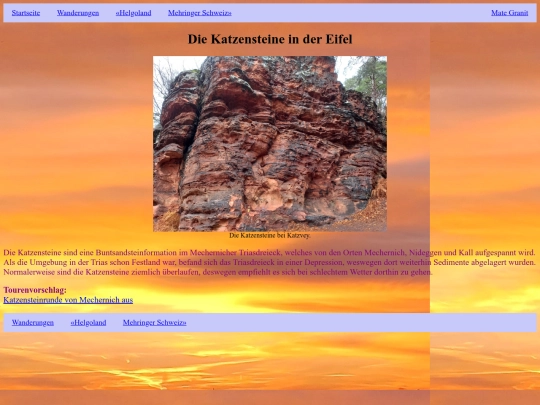 Katzensteine screenshot