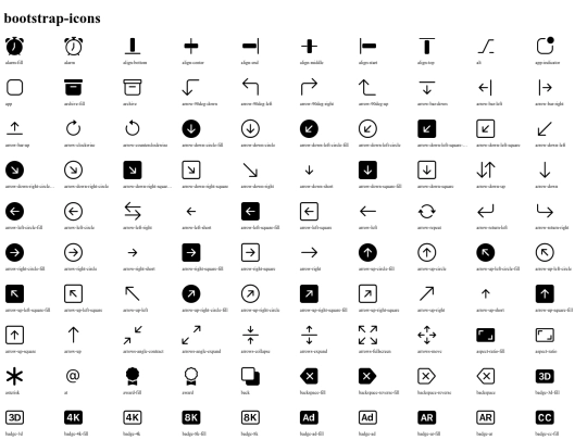 assets/css/bootstrap-icons screenshot
