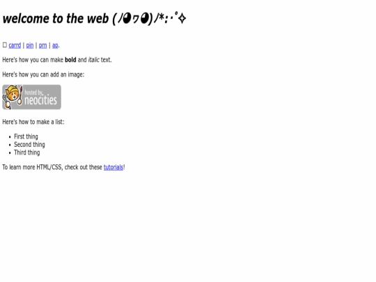 index screenshot