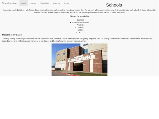School screenshot