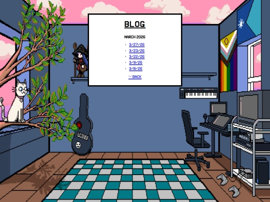 blog screenshot