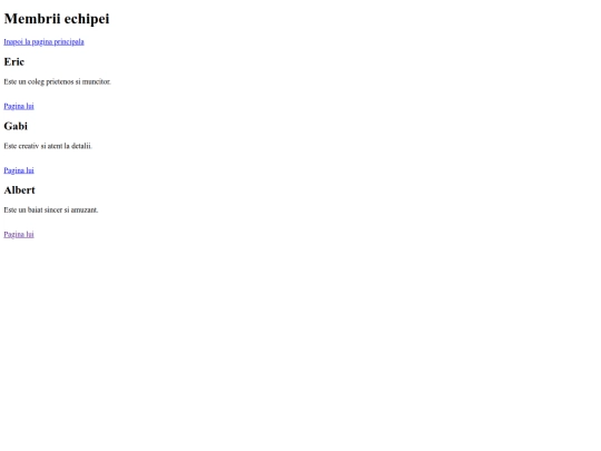 echipa screenshot