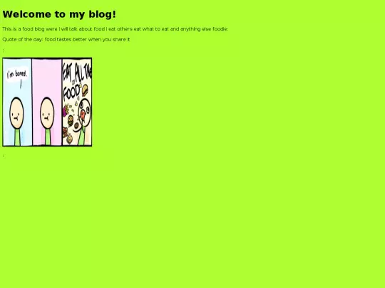 blog screenshot