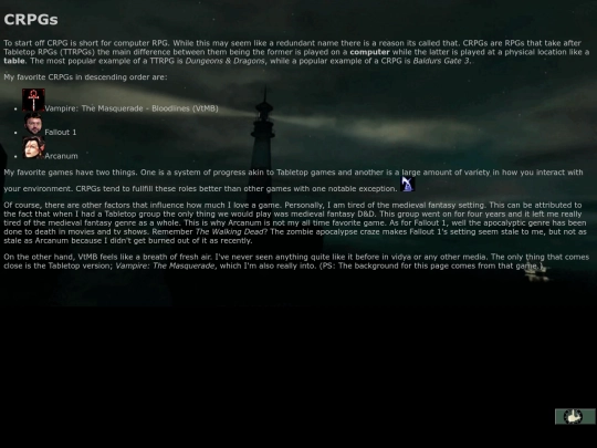 CRPGs screenshot