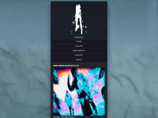 m-discographypage screenshot