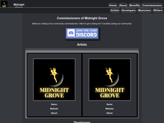 commissioners screenshot
