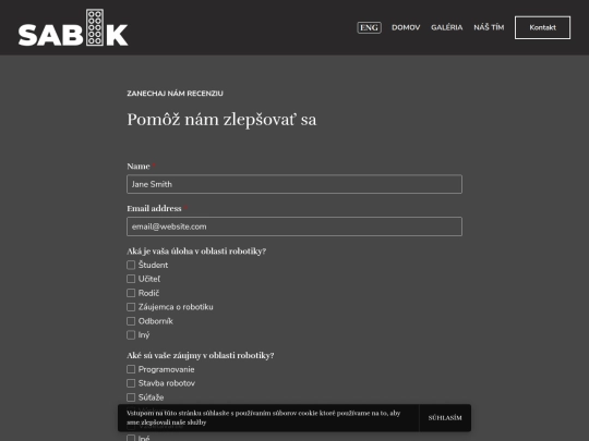 recenzia screenshot