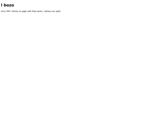 not_found screenshot