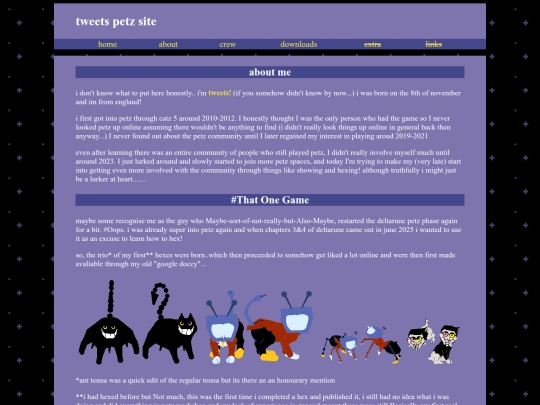 petz/about screenshot