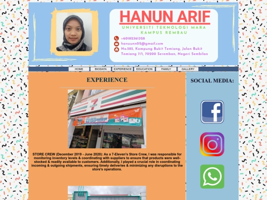 Hanun's Experience screenshot