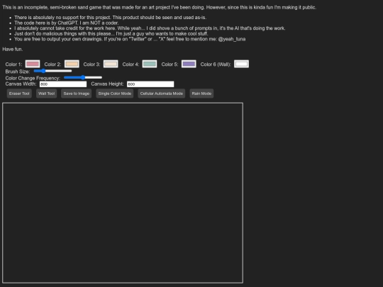 Fallingsand screenshot