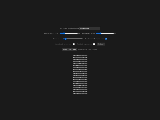 PatternGeneratorv3 screenshot