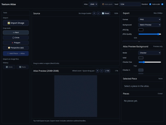 TextureAtlas screenshot