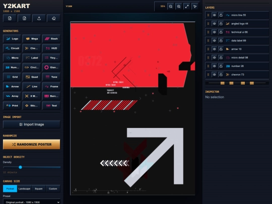 Y2KPosterTool screenshot
